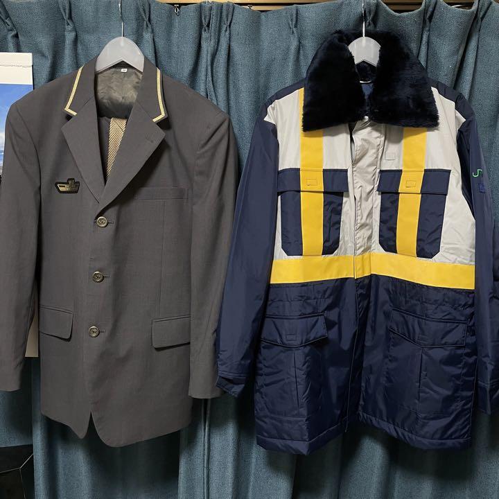 9750円 今季ブランド 鉄道 上着 アノラック ジャケット ズボン ネクタイ 4 点セット コスプレ