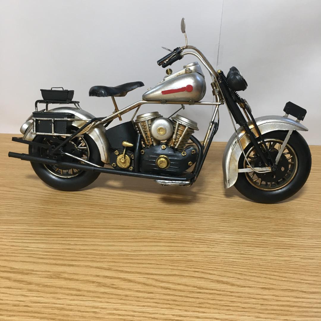 ハンドメイド ブリキ オールド ヴィンテージ バイク インテリア