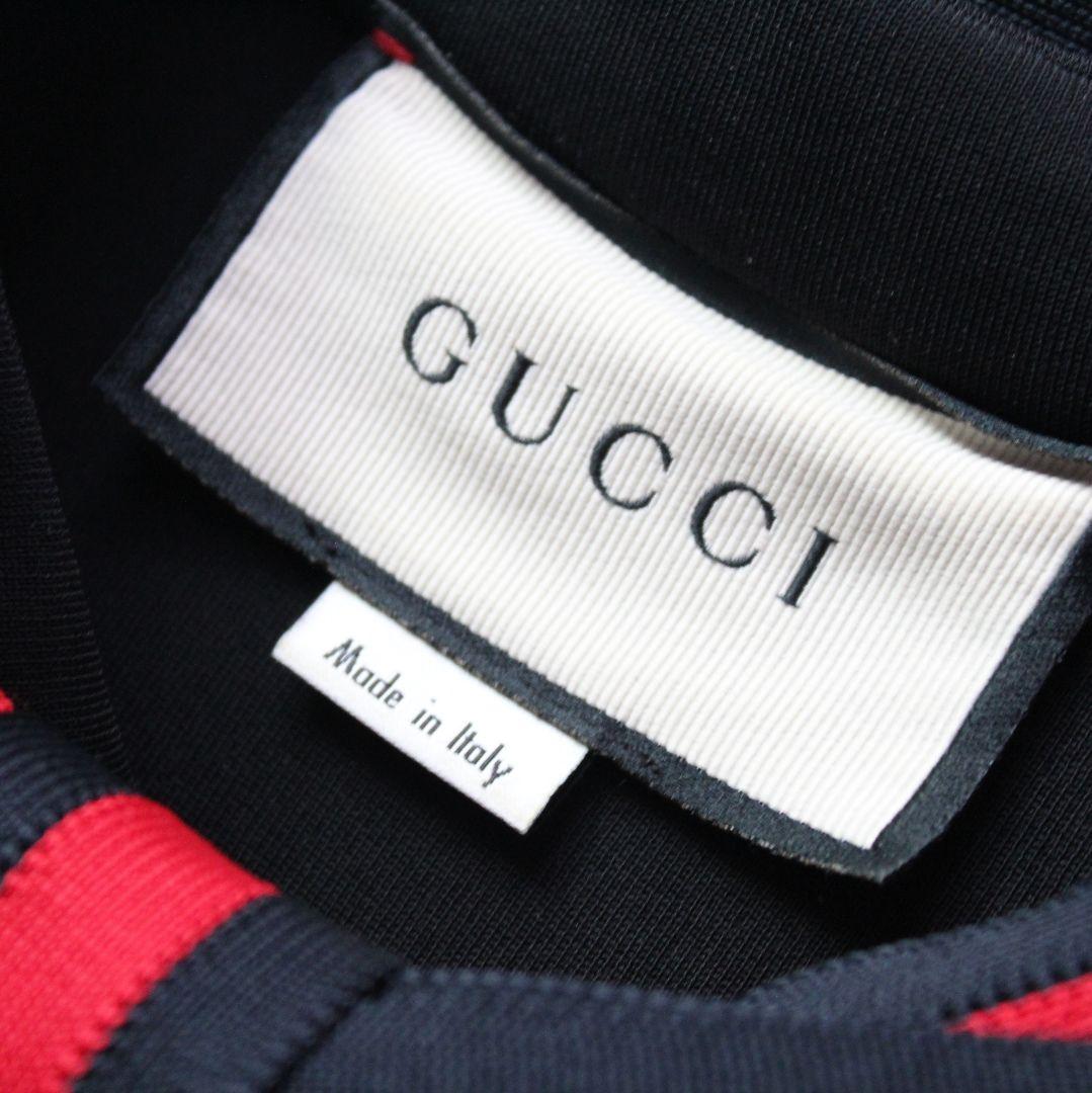 GUCCI☆美品 長袖 ヴィスコース ジャージードレス