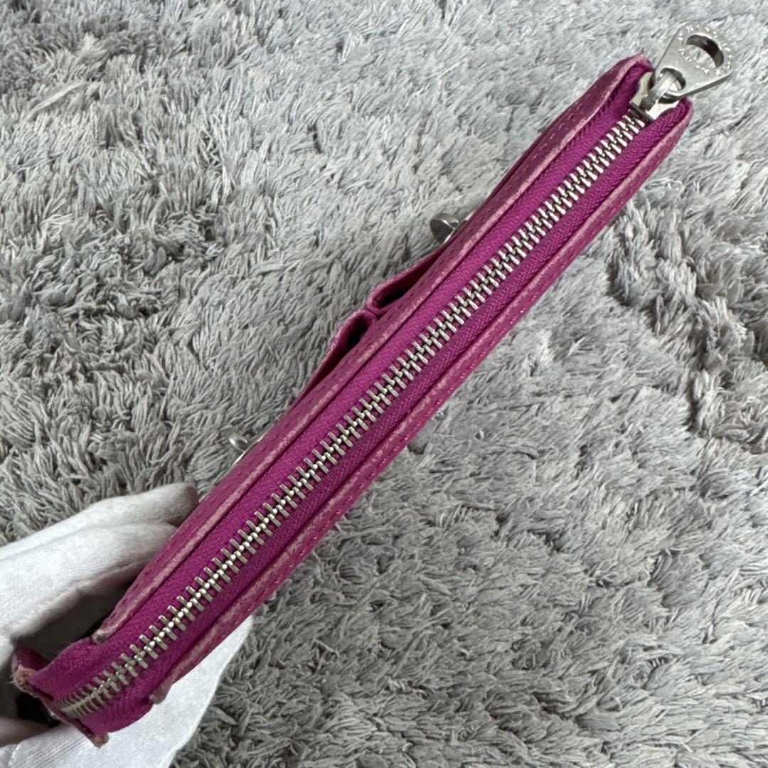 MARC BY MARC JACOBS ターンロックデザイン 長財布 レザー