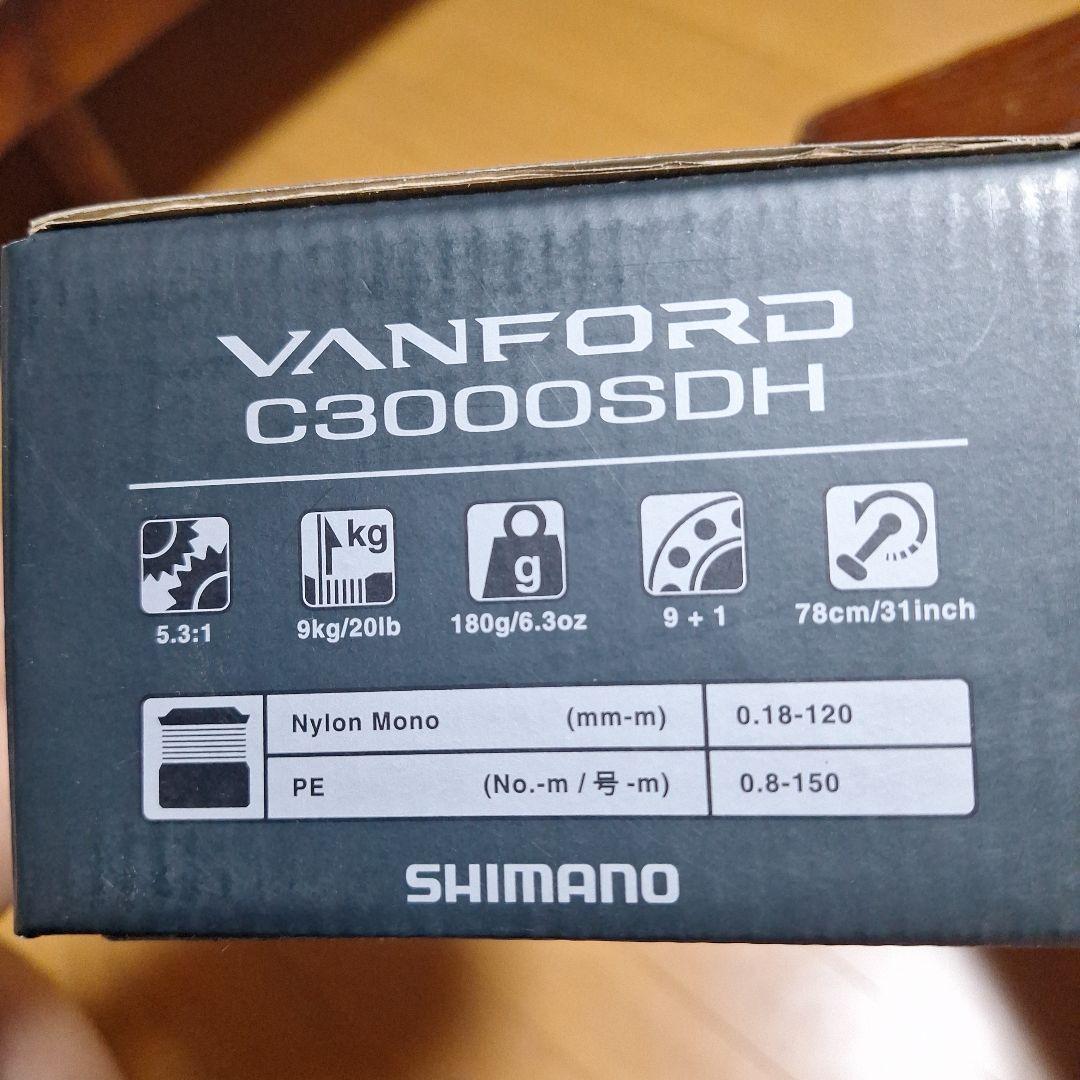 リール SHIMANO VANFORD C3000SDH