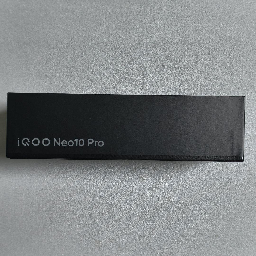 【新品未使用】iQOO Neo10 Pro白12/256GB大陸版24時間内発送