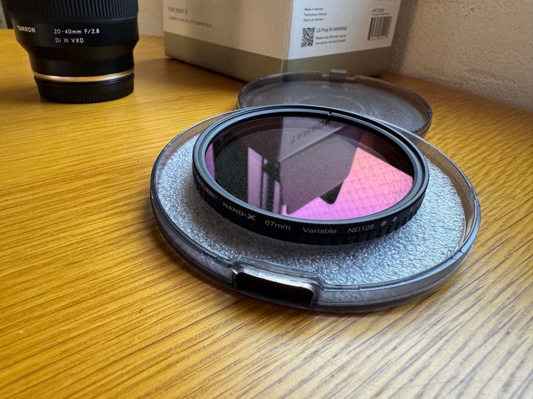 TAMRON 20-40mm F/2.8 Di III VXD SONY おまけ