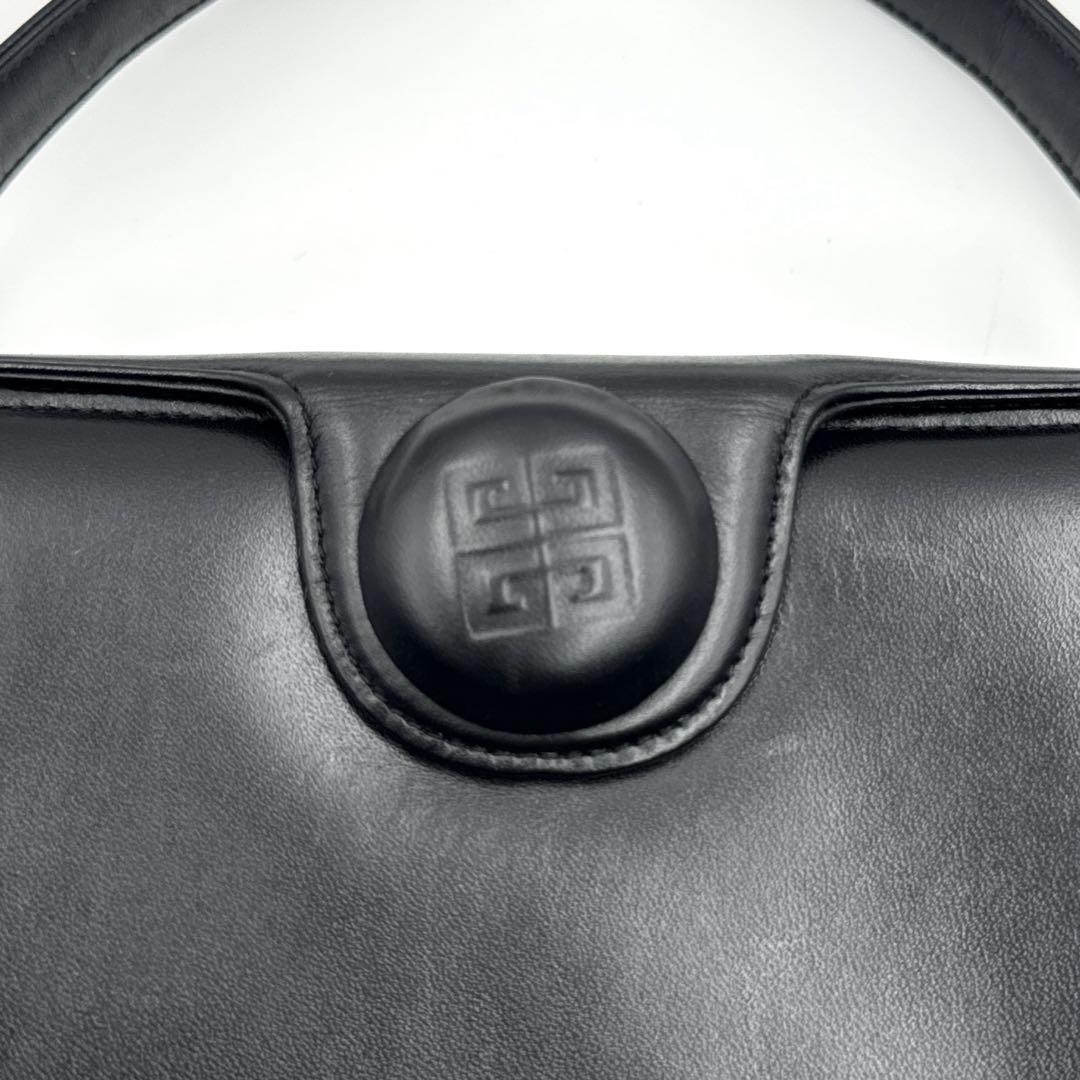 極美品◆GIVENCHY◆ジバンシー 4Gロゴ ハンドバッグ 画像11