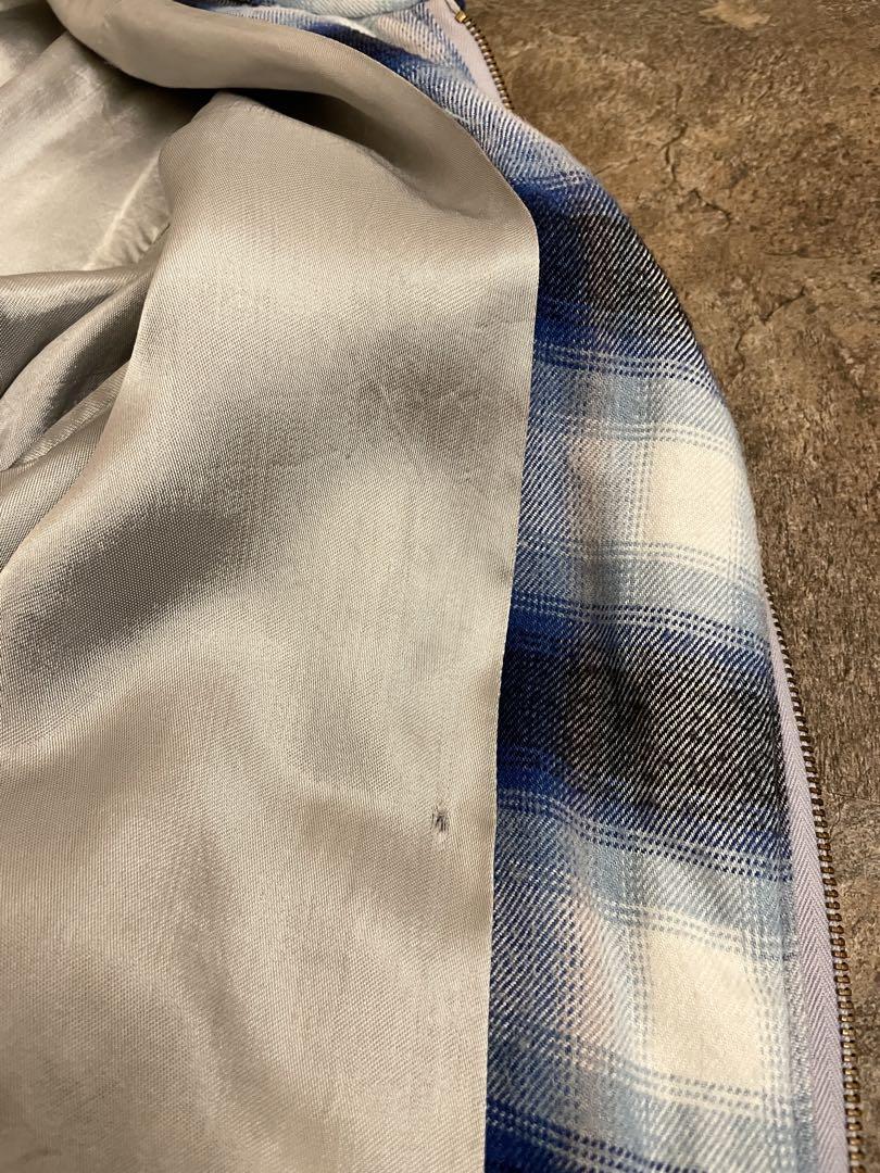 60s Sport Wear ombre check オンブレチェックギャバジン