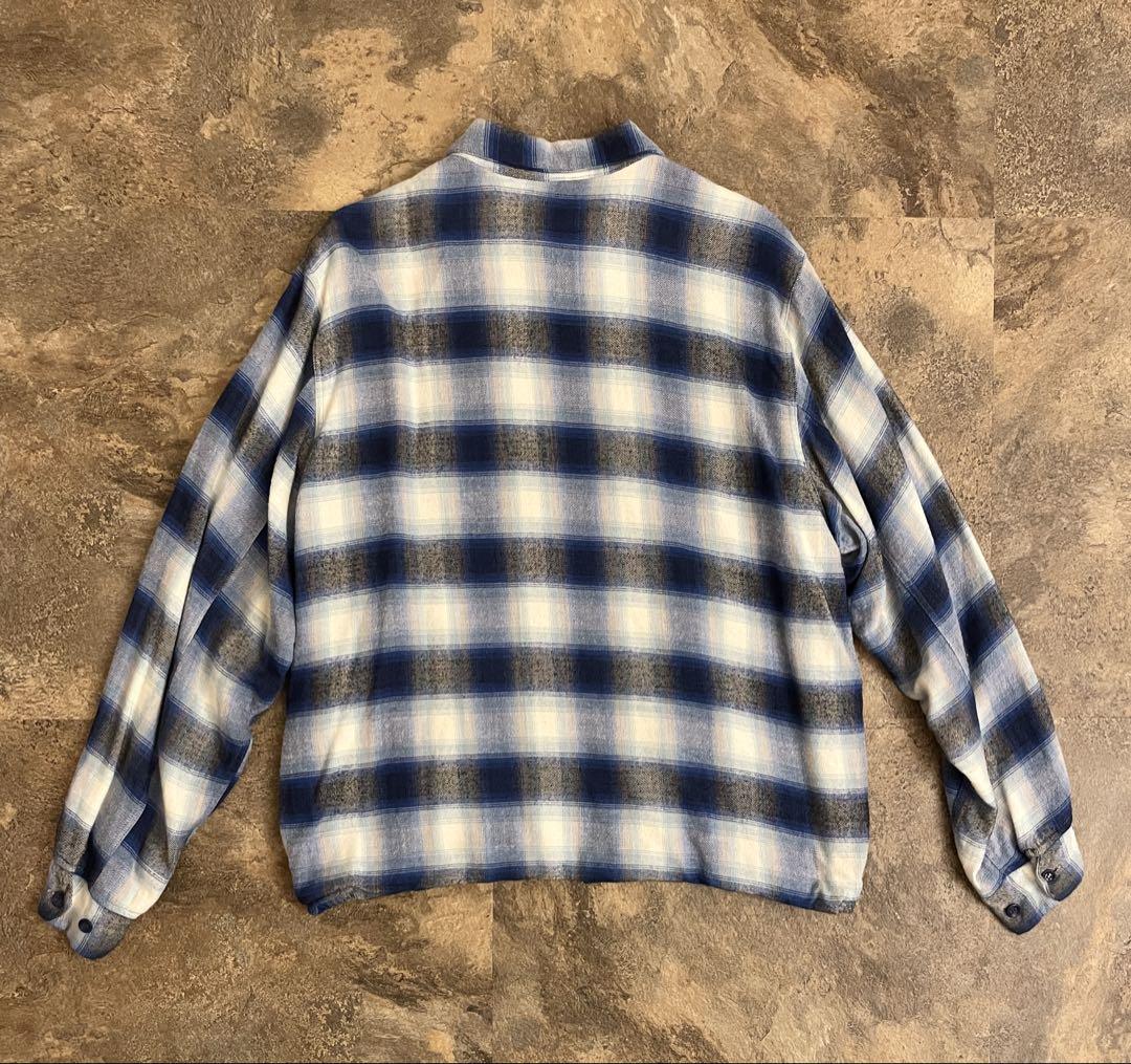 60s Sport Wear ombre check オンブレチェックギャバジン