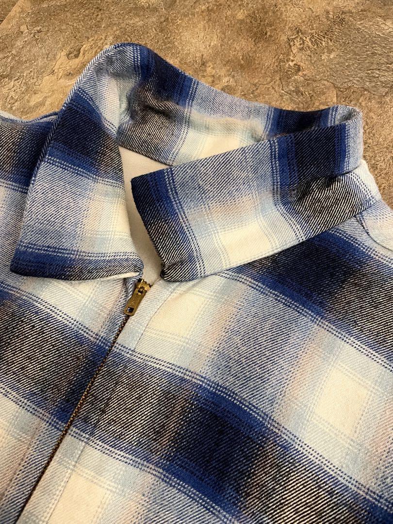 60s Sport Wear ombre check オンブレチェックギャバジン
