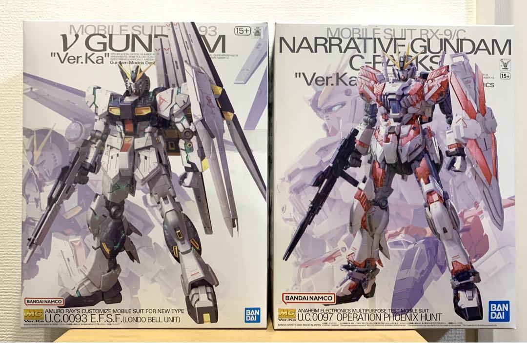 カミーユ　ナラティブガンダム C装備 Ver.Ka プラモデル　ガンプラ MG ナラティブガンダム C装備 Ver.Ka レビュー | ガンダムブログ