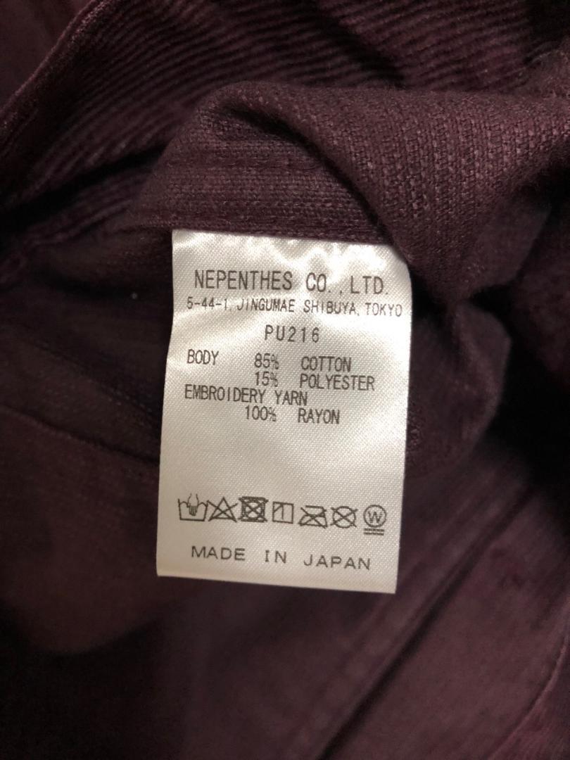 新品 NEEDLES 24AW Penny Jean コーデュロイ ジャケット
