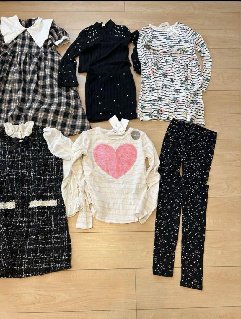 全て新品未使用！女の子130cm〜140cm春夏秋冬服オールシーズン13点