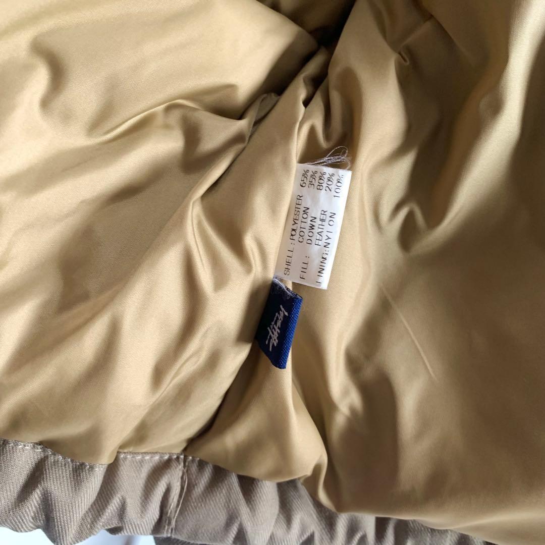 90s OLD STUSSY ステューシー ダウンジャケット 90s OLD STUSSY ステューシー ダウンジャケット