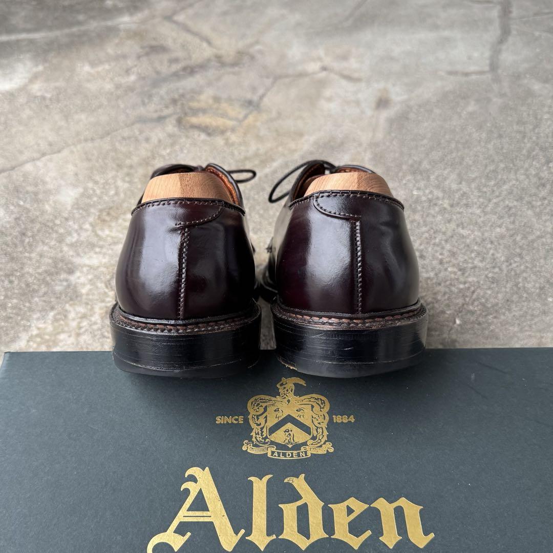 ALDEN 990 オールデン バーガンディコードバン 6hD