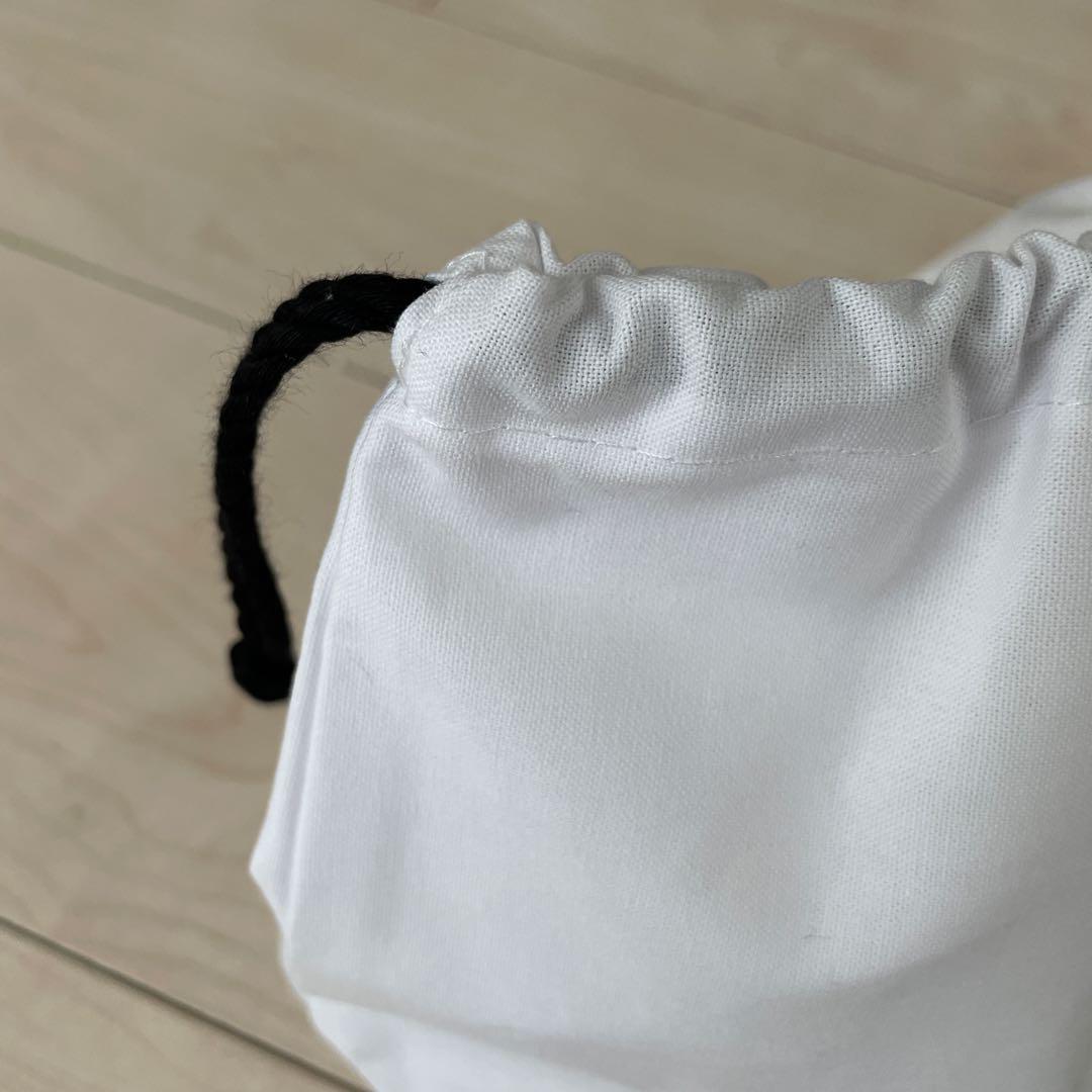 CHANEL ホワイト 巾着袋 - メルカリ