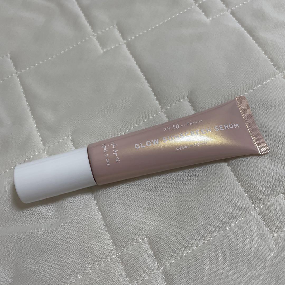 GLOW SUNSCREEN SERUM herlipto beauty