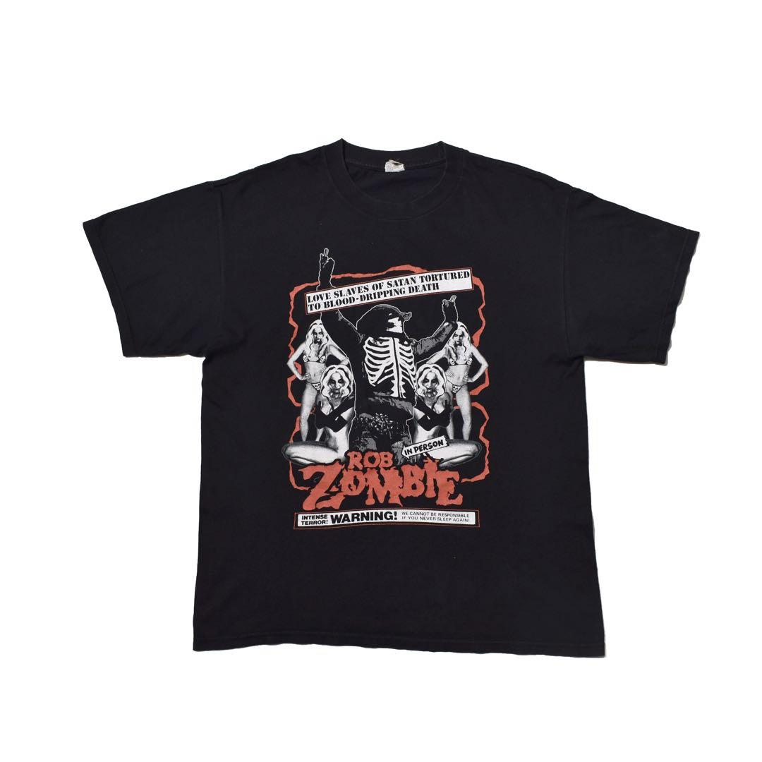 Rob Zombie ロブゾンビ Tシャツ BLACK L