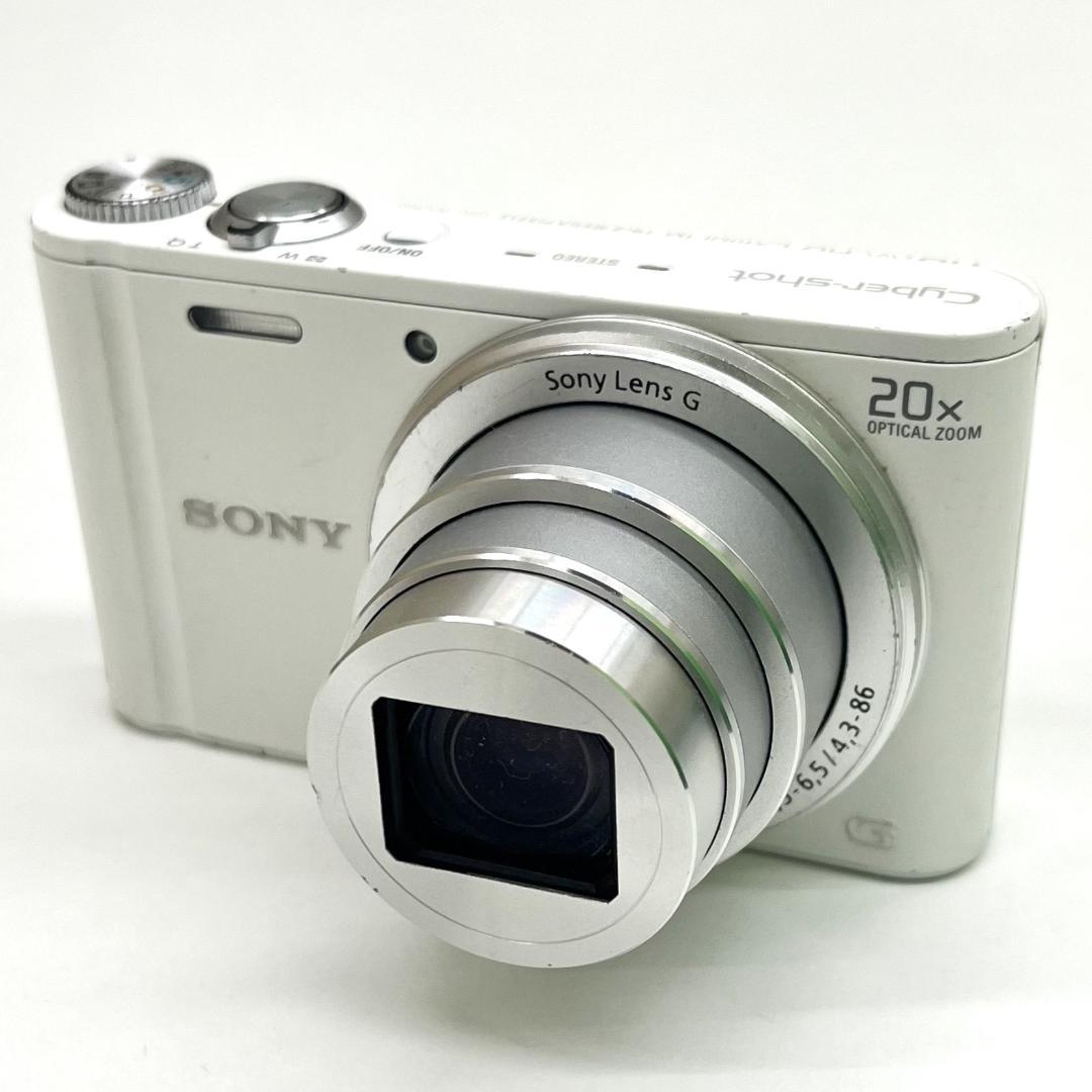 SONY ソニー DSC-WX300 ホワイト デジタルカメラ 訳アリ