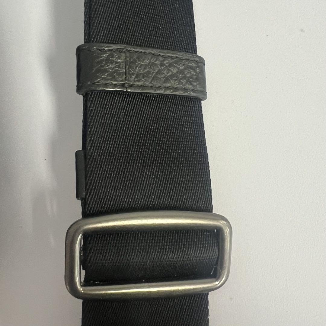 COACH ブラック レザー ショルダーバッグ　f50483 ロゴ　美品