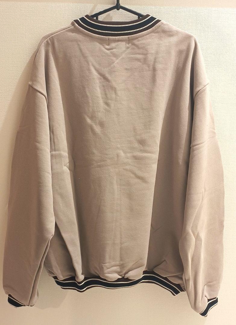 XLARGE Vネックスウェット ベージュ/Lサイズ