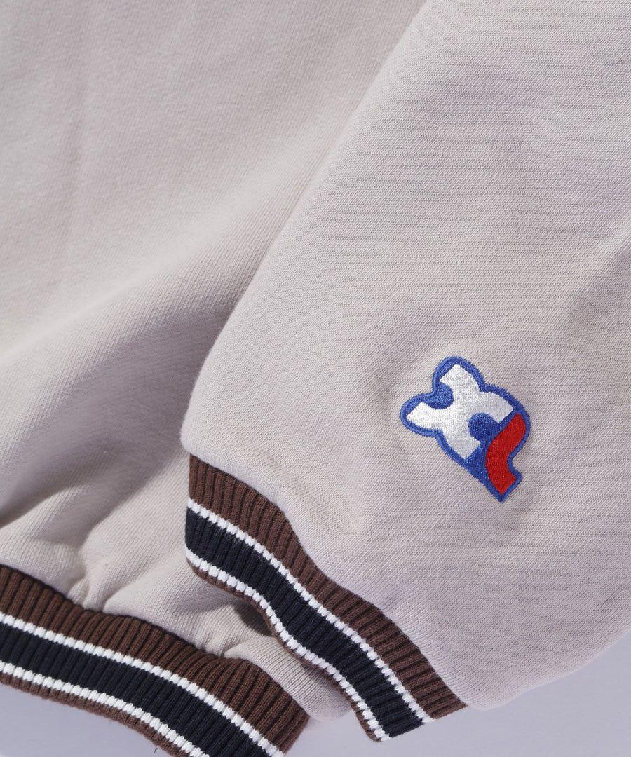 XLARGE Vネックスウェット ベージュ/Lサイズ