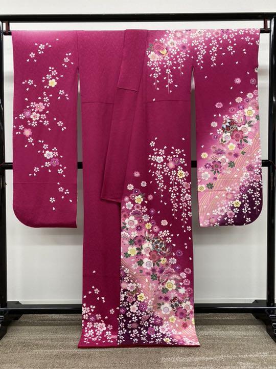 振袖 豪華 金彩 紋意匠 身丈 172cm 撥水加工済 | beia.com.do