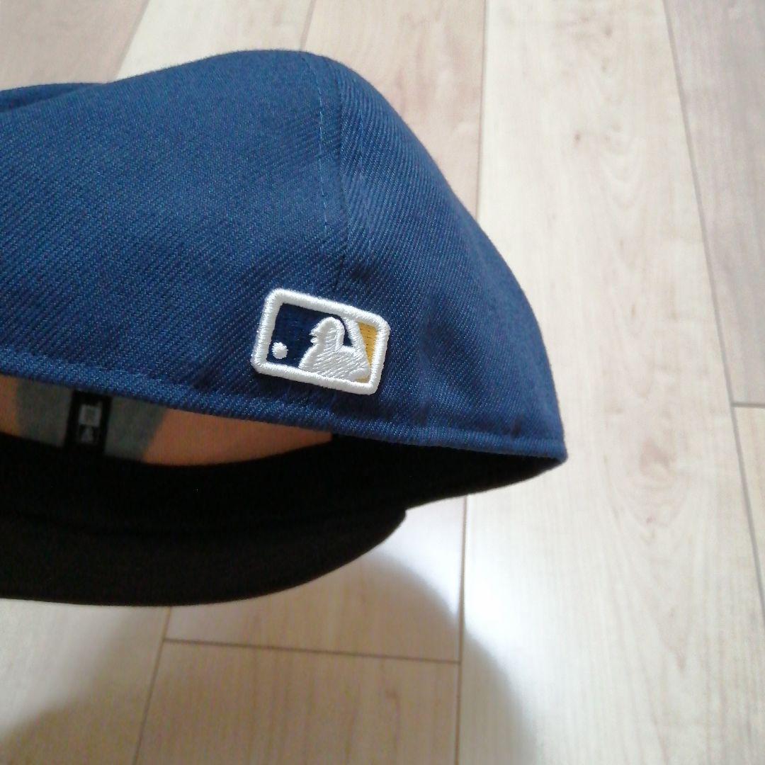 【美品】MLB ミルウォーキー・ブルワーズキャップ