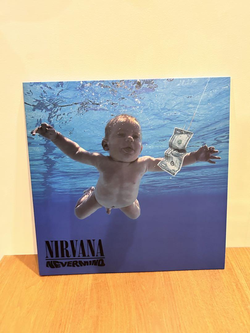 ニルヴァーナネヴァーマインド30周年記念盤中古レコードLP美品