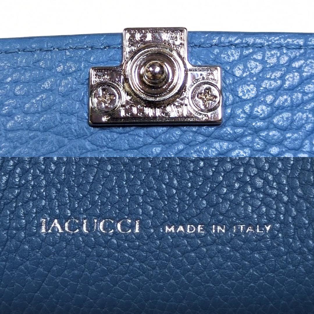 IACUCCI イアクッチ アバウォレット CERVO ブルー 財布 アバ ウォレット CERVO / IACUCCI | ファッション通販 【公式