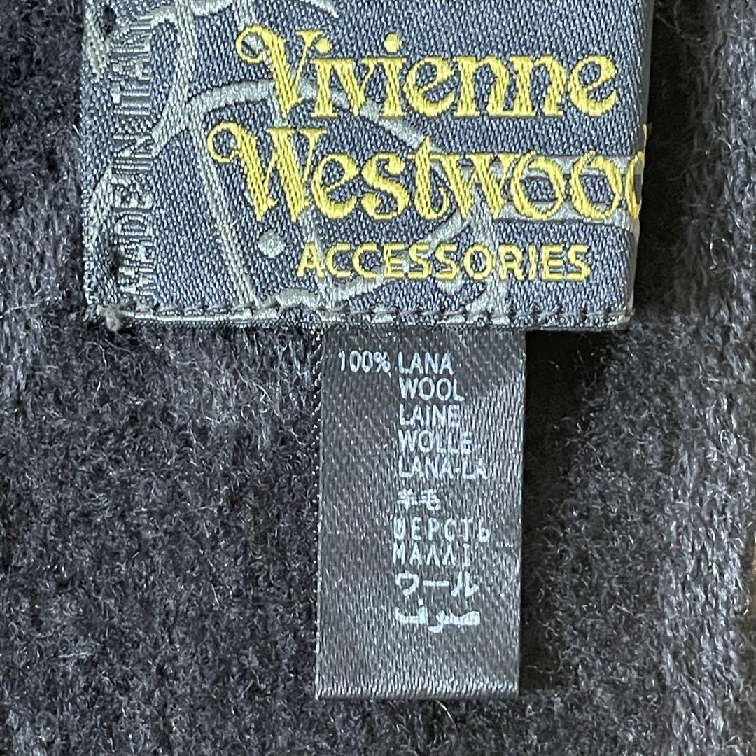 専用】Vivienne Westwood スカルとハートデザインウールマフラー
