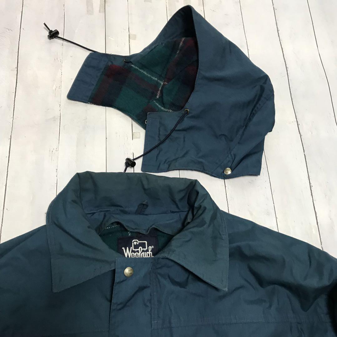 80s USA製 Woolrich ライナー付き マウンテンパーカー XXL