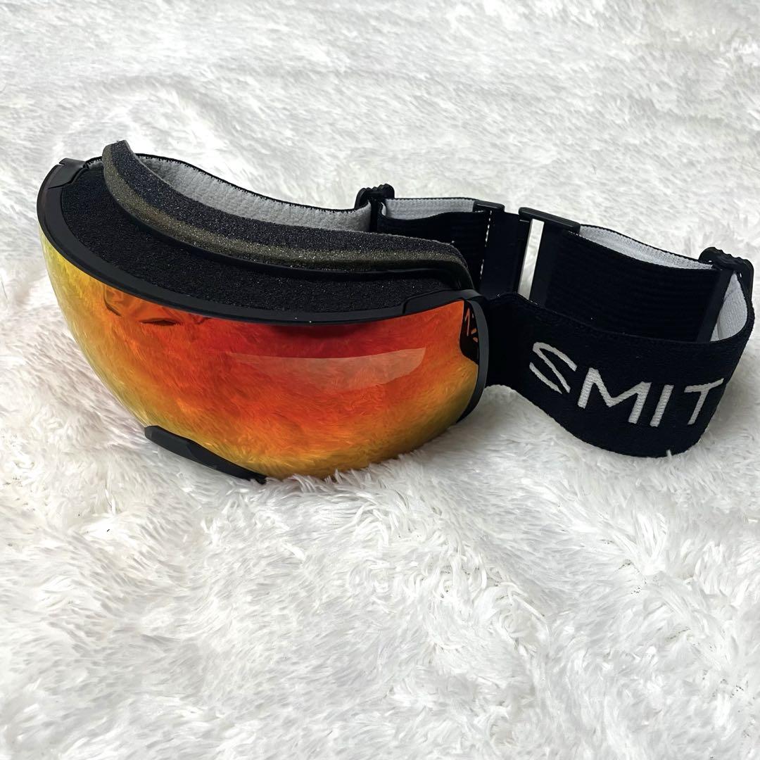 【極美品】SMITH スキーゴーグル オレンジレンズ 収納袋付き スノボー