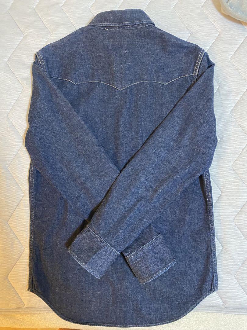 RRL デニムシャツ 長袖 100%コットン