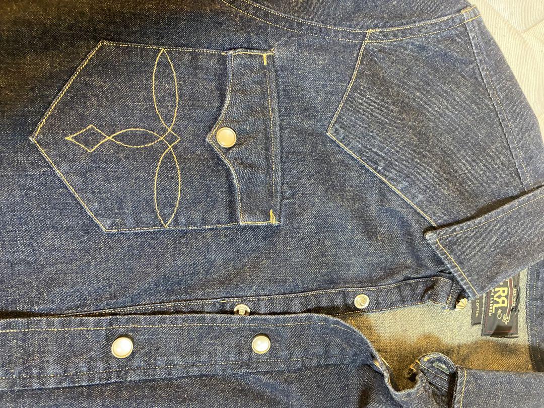 RRL デニムシャツ 長袖 100%コットン