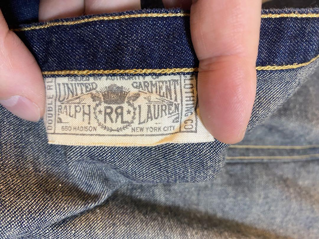 RRL デニムシャツ 長袖 100%コットン