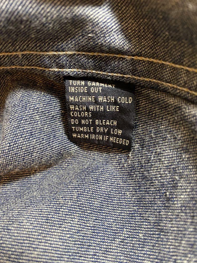 RRL デニムシャツ 長袖 100%コットン