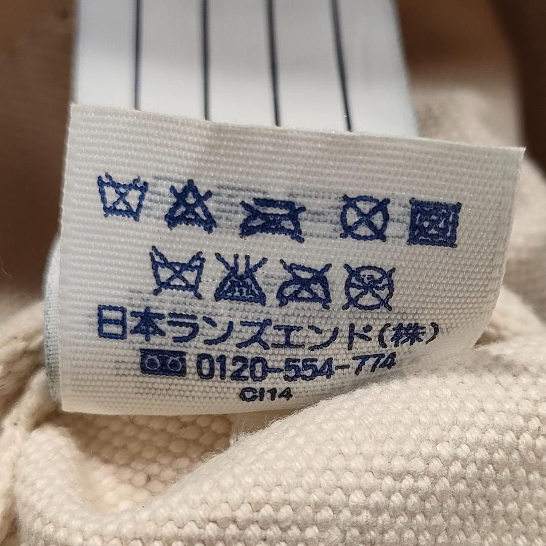 90s USA製 ランズエンド LAND'S END キャンパス トートバッグ