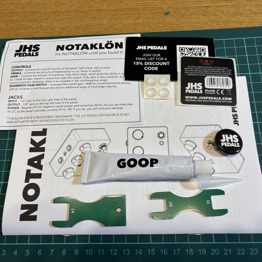 【ラスト在庫1】JHS Pedals / NOTAKLON（組立・試奏検品済）