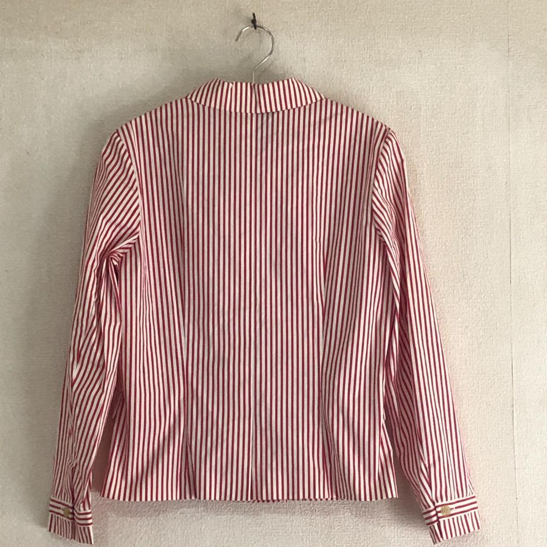LANVIN ランバン ストライプ柄 シャツジャケット B1135