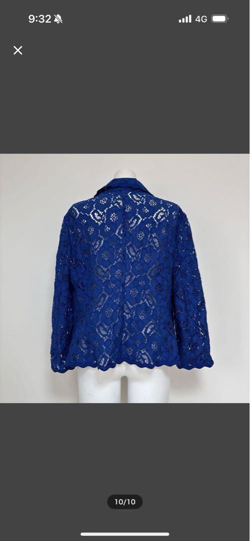 エスカーダ ESCADA レディース ジャケット レース編み シースルー
