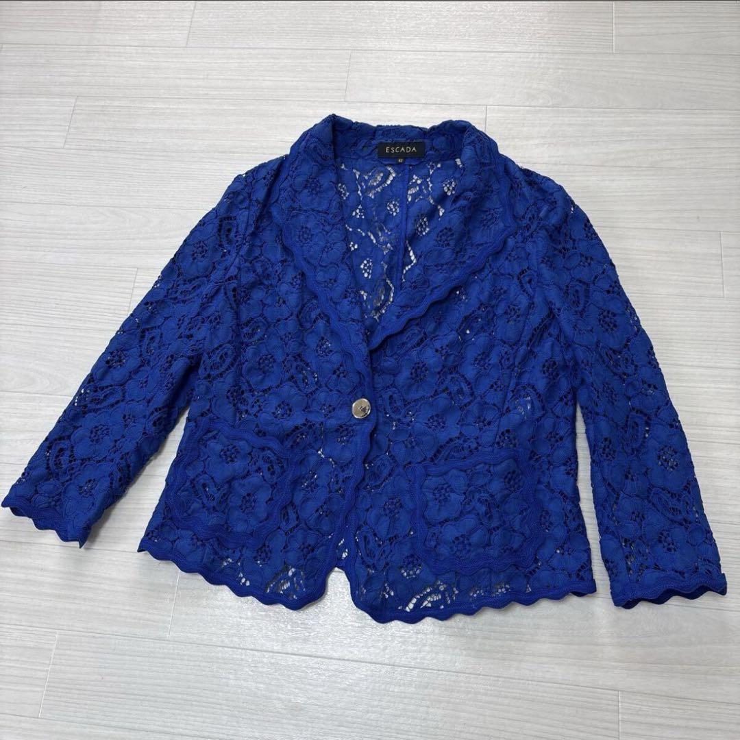 エスカーダ ESCADA レディース ジャケット レース編み シースルー