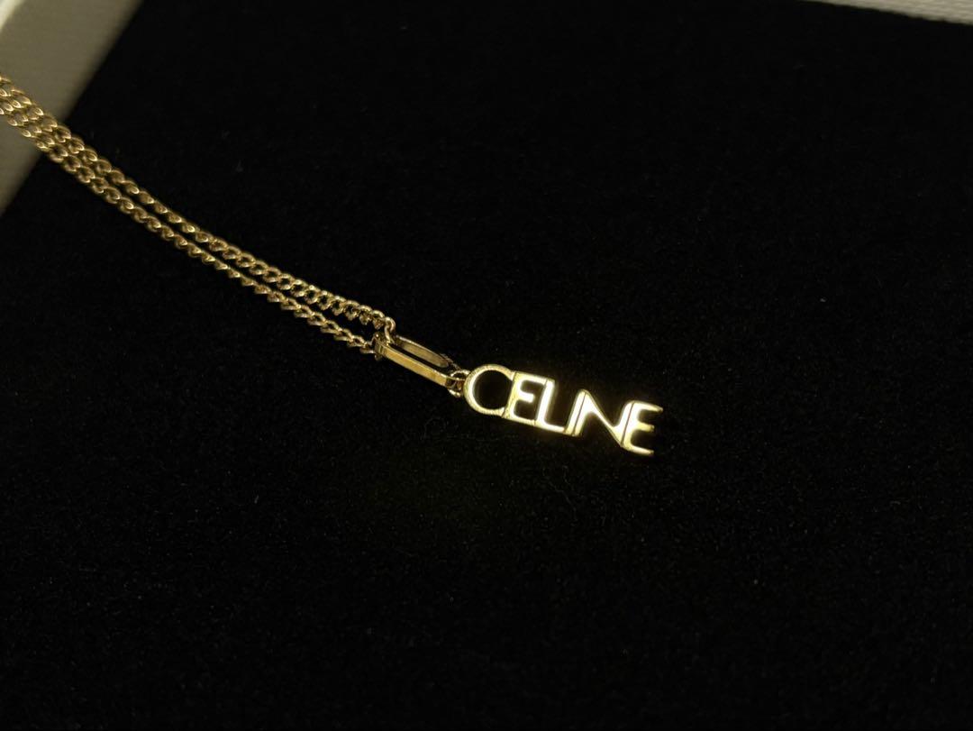 CELINE ロゴペンダント
