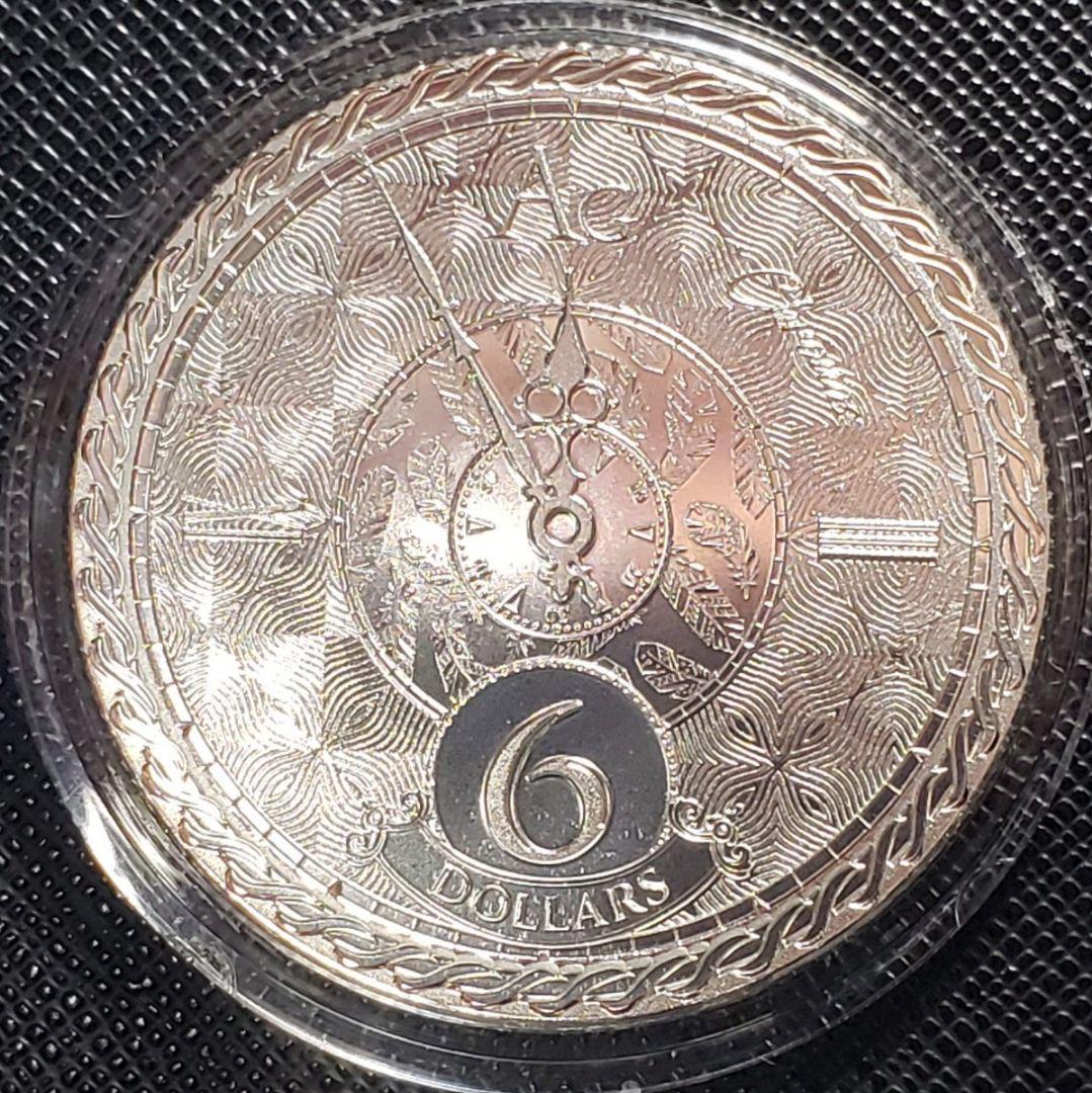 ☆入手困難! 2020年 トケラウ クロノス 1 オンス 銀貨 カプセル