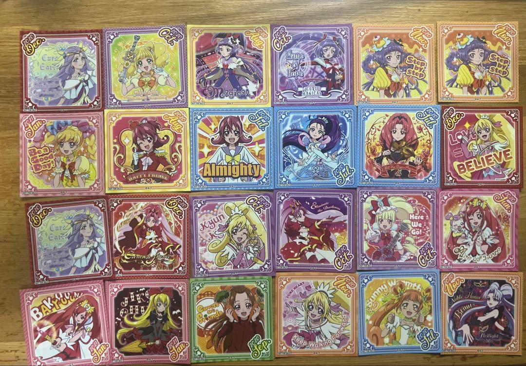 プリキュア　Every day ハッピーステッカー　24枚セット