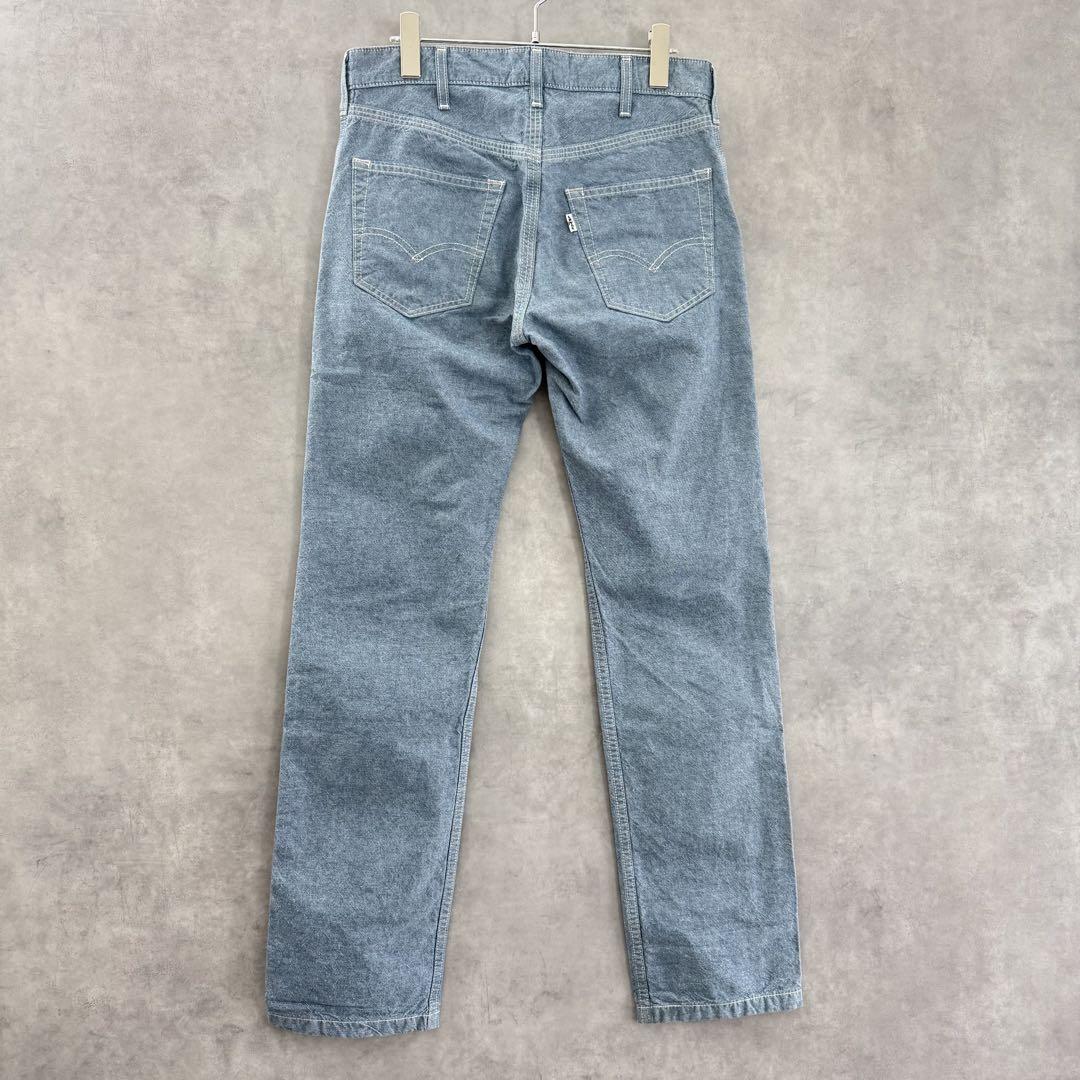 Levi's リーバイス ダンガリーイージーパンツ M相当 インディゴブルー