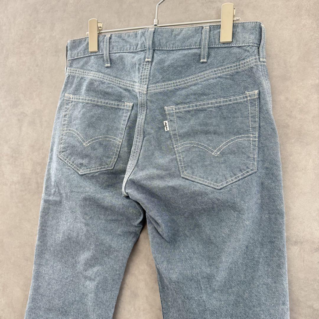 Levi's リーバイス ダンガリーイージーパンツ M相当 インディゴブルー