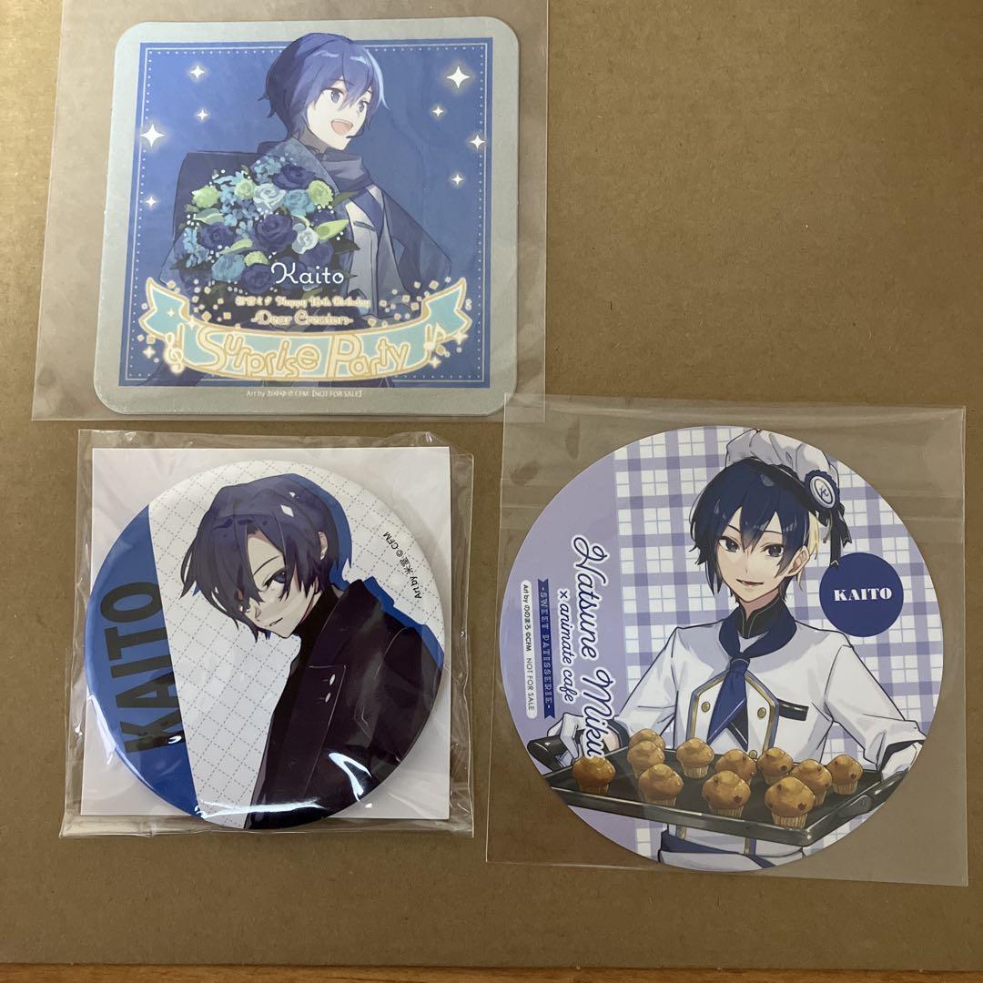 Digital Stars KAITO 缶バッジ アクリル コースター まとめ
