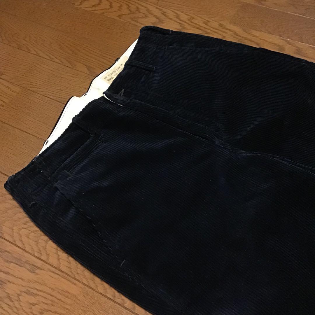 BONCOURA 太畝コールテン 41チノパンツ