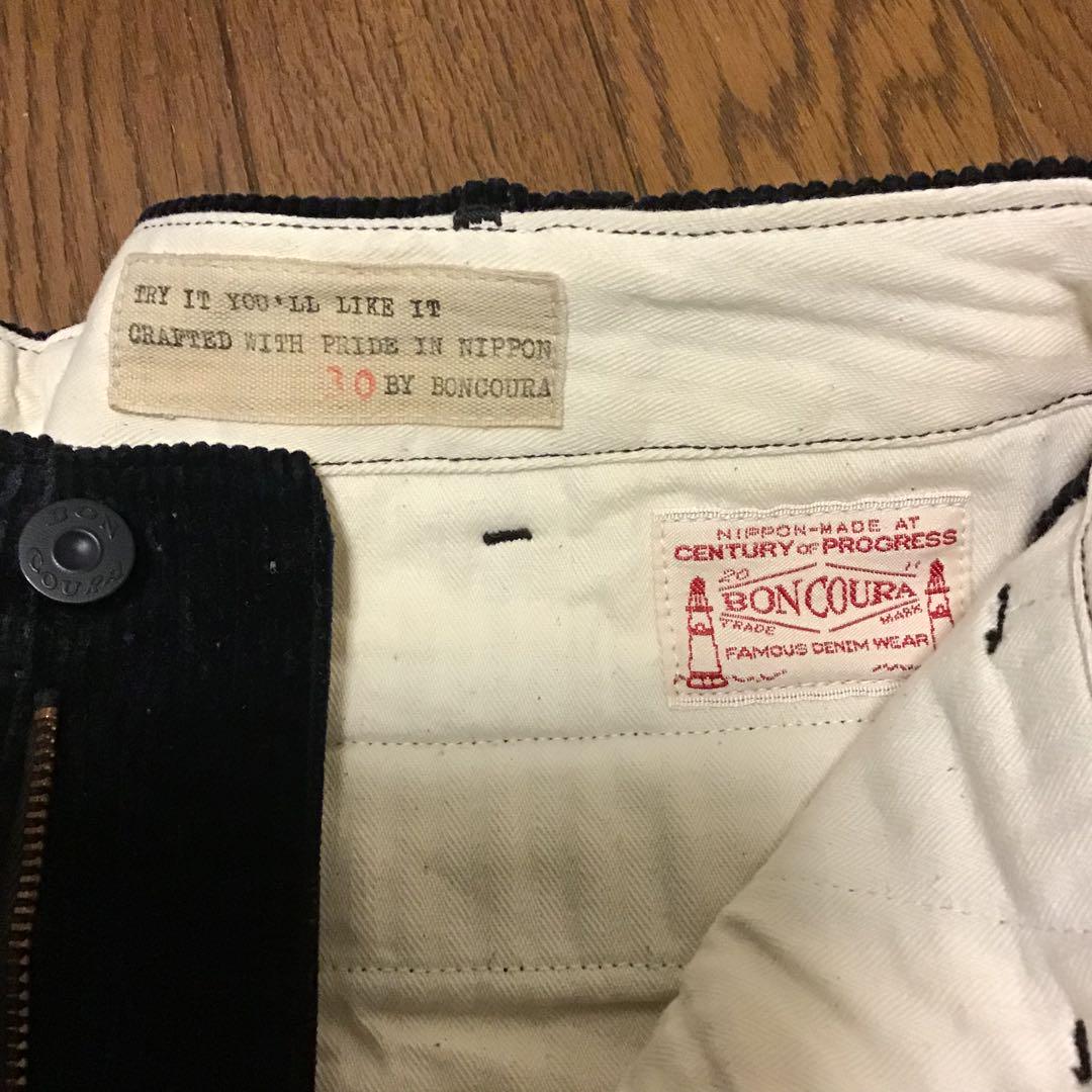 BONCOURA 太畝コールテン 41チノパンツ