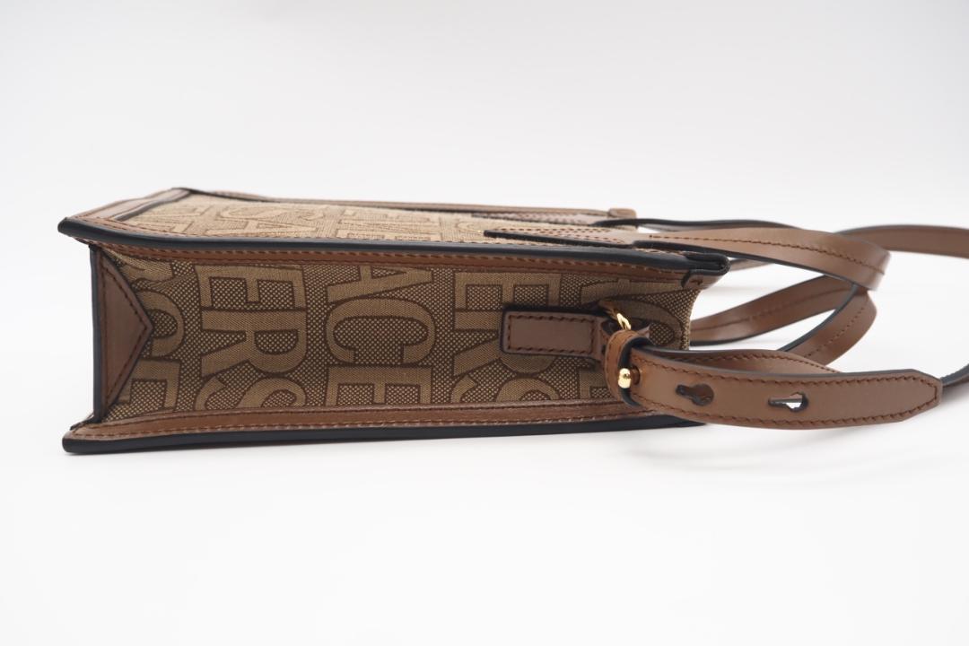 VERSACE 2WAYバッグ キャンバス VERSACE オールオーバー ロゴ