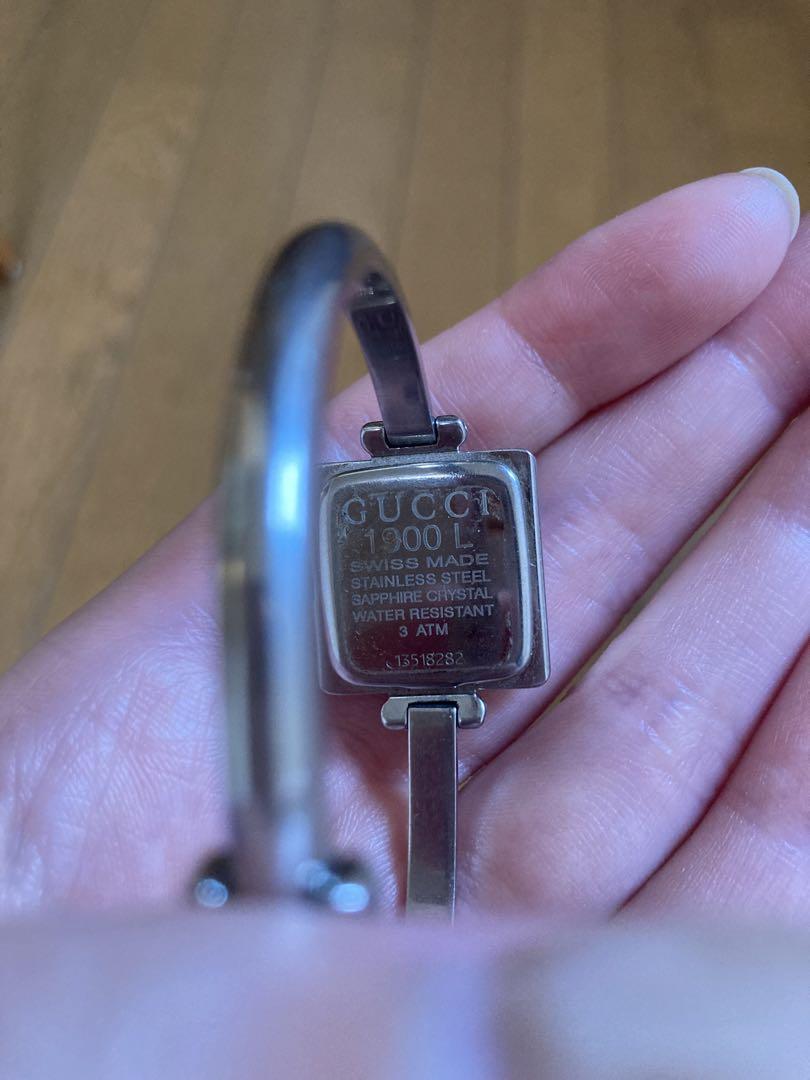 GUCCI 1900 L ピンク文字盤 時計