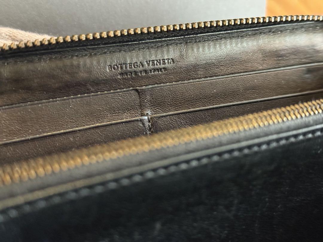 BOTTEGA VENETA ボッテガヴェネタ　イントレチャート　長財布　黒